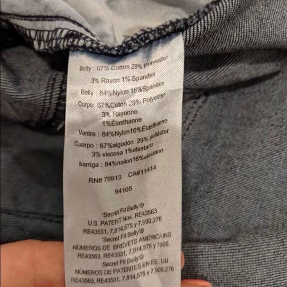 Jessica Simpson Maternity Blue Jeans - Picture 3 of 6